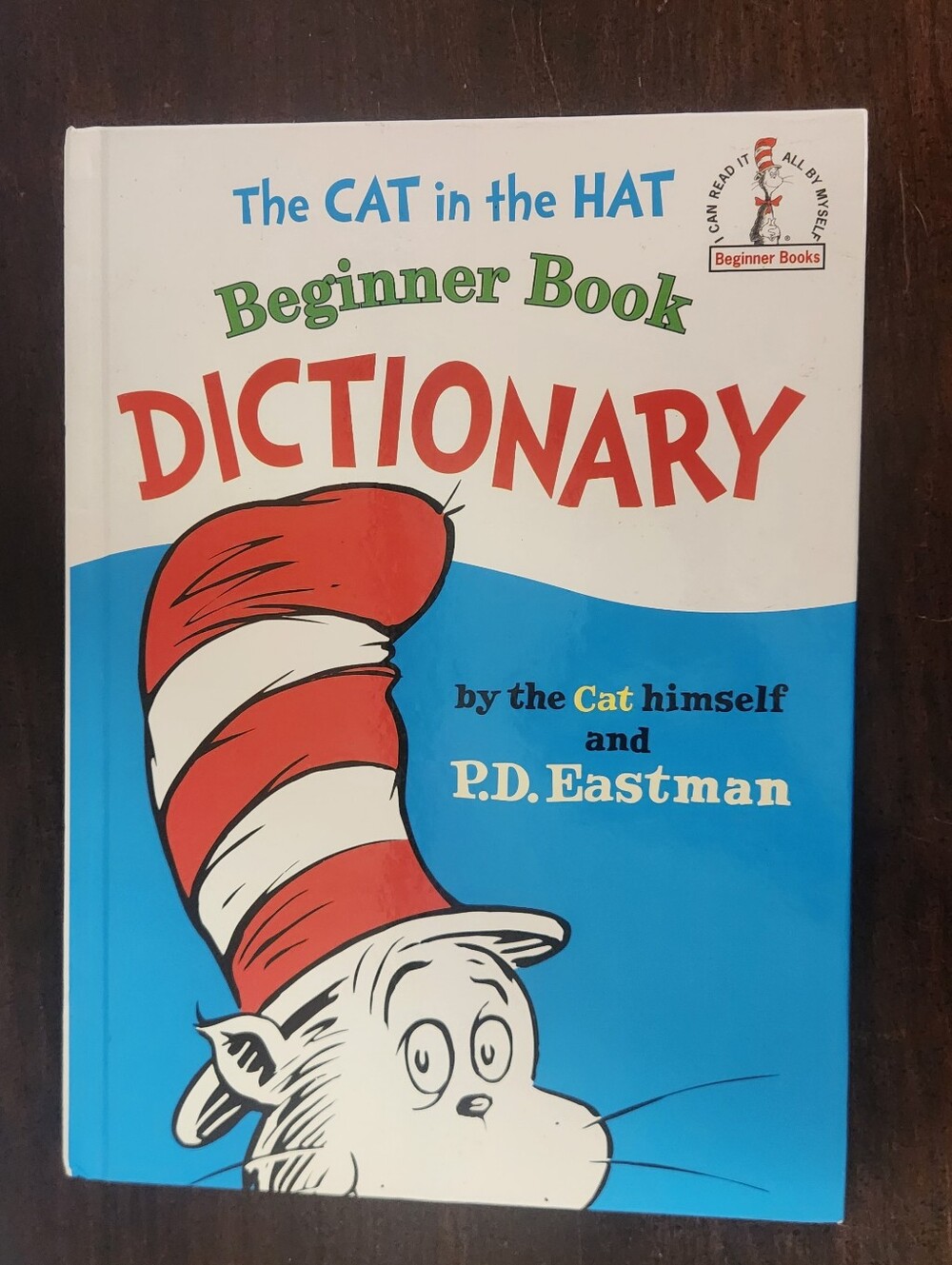 The Cat in the Hat Beginner Book Dictionary - Blue & Red